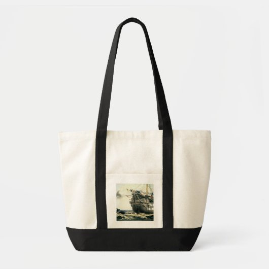 HMS Agamemnon die de oorspronkelijke Atlantische k Tote Bag (Voorkant)