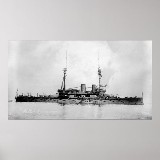 HMS Agamemnon Poster (Voorkant)