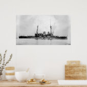 HMS Agamemnon Poster (Keuken)