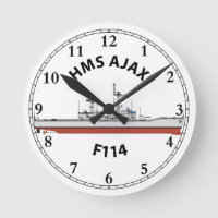 HMS AJAX - F114 LEANDER ORIG