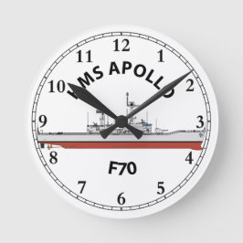 HMS APOLLO - F70 - LEANDER ORIG RONDE KLOK