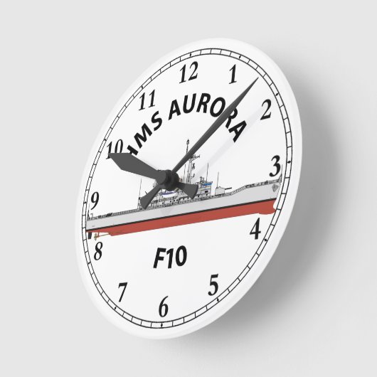 HMS AURORA - F10 - LEANDER ORIG RONDE KLOK (Hoek)