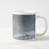 HMS Beagle in een storm voor Kaaphorn Grote Koffiekop (Rechts)