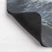 HMS Beagle in een storm voor Kaaphorn Muismat (Hoek)