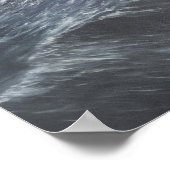 HMS Beagle in een storm voor Kaaphorn Poster (Hoek)