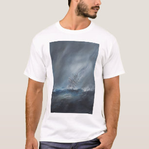 HMS Beagle in Storm voor de kust van Kaapverdië, 2 T-shirt