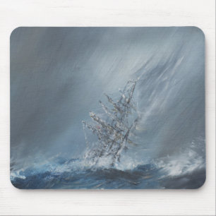 HMS Beagle in Storm voor de kust van Kaapverdië,  Muismat
