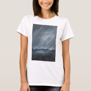 HMS Beagle in Storm voor de kust van Kaapverdië,  T-shirt