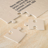 HMS Beagle Tall Ship - Scheepsblauwdruk SD Legpuzzel (Zijkant)