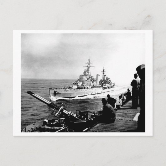 HMS Belfast Briefkaart (Voorkant)
