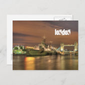 HMS Belfast in Londen Briefkaart (Voorkant / Achterkant)