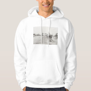 HMS Belfast op de Thames London.2006 Hoodie