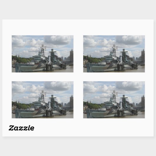 HMS Belfast Sticker (Vel)