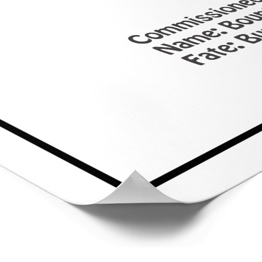 HMS Bounty - Blauwdrukplannen voor schepen BD Poster (Hoek)