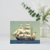 HMS Bounty Briefkaart (Staand voorkant)