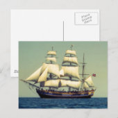 HMS Bounty Briefkaart (Voorkant / Achterkant)