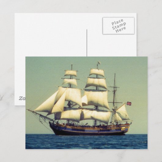 HMS Bounty Briefkaart (Voorkant / Achterkant)