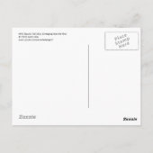 HMS Bounty Emerging uit het Mist Briefkaart (Achterkant)