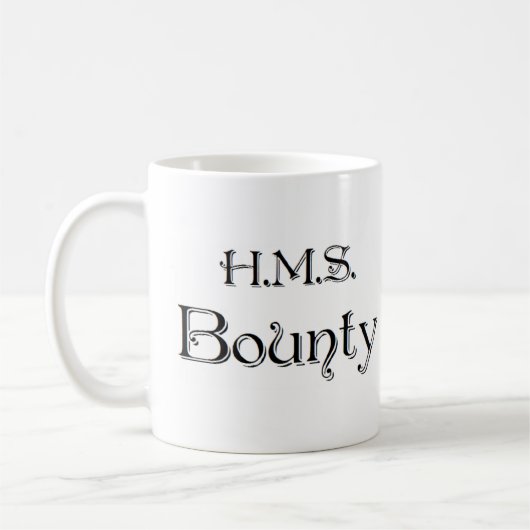 hms bounty koffiemok (Links)