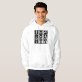 HMS Bounty, literair schip Hoodie (Voorkant volledig)