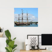 HMS BOUNTY POSTER (Thuiskantoor)