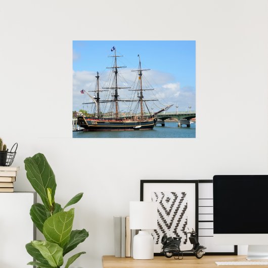 HMS BOUNTY POSTER (Thuiskantoor)