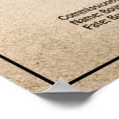 HMS Bounty - Schip Blauwdruk Plannen SD Poster (Hoek)