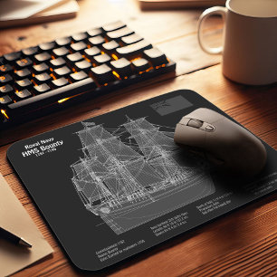 HMS Bounty - Ship Blueprint Plans PD Muismat