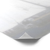 HMS Bounty Tall Ship die uit het Mist Poster komt (Hoek)