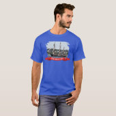 HMS Bounty Tall Ship Foto T-shirt (Voorkant volledig)