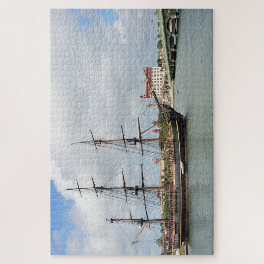 HMS Bounty-zeilschip Legpuzzel (Verticaal)
