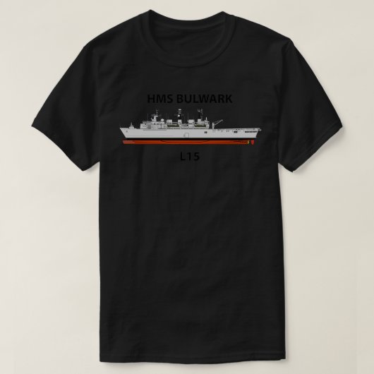 HMS BULWARK L15 T-SHIRT (Design voorkant)