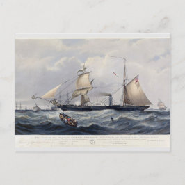 HMS Cyclops Fregat 1839 Briefkaart