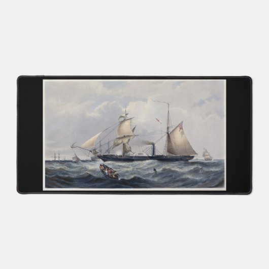 HMS Cyclops Fregat 1839 Bureaumat (Voorkant)