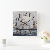 HMS Cyclops Fregat 1839 Vierkante Klok (Huis)