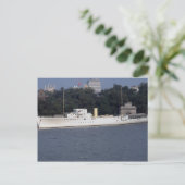 HMS Discovery", Thames River, Londen, Engeland Briefkaart (Staand voorkant)