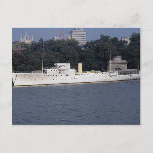 HMS Discovery", Thames River, Londen, Engeland Briefkaart