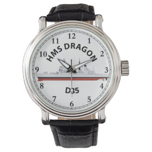HMS Dragon, D35, - TYPE 45, klasse Daring Horloge
