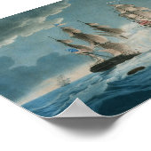 HMS Endymion vs US President Poster (Hoek)