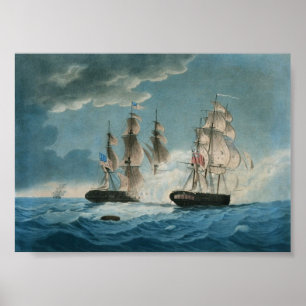 HMS Endymion vs US President Poster