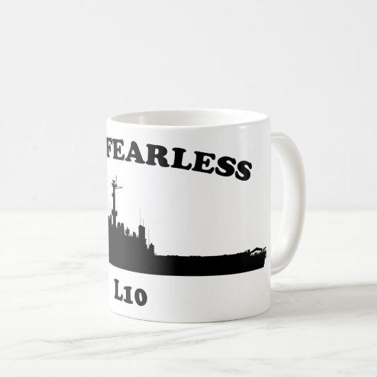 HMS Fearless cup Koffiemok (Voorkant rechts)