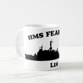 HMS Fearless cup Koffiemok (Voorkant links)