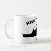 HMS Fearless cup Koffiemok (Links)