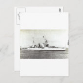 HMS Frobisher Briefkaart (Voorkant / Achterkant)