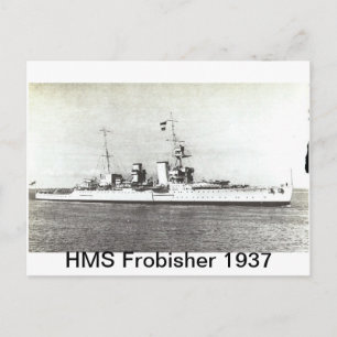 HMS Frobisher Briefkaart