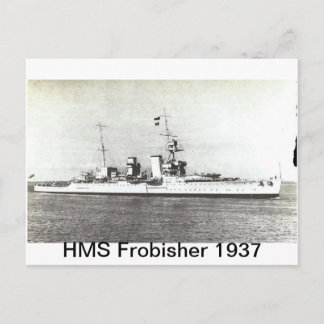 HMS Frobisher Briefkaart