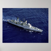 HMS Glasgow (D-88) Poster (Voorkant)