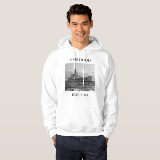 HMS Hood Hoodie "HMS Hoodie" (Voorkant volledig)