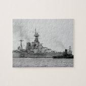 HMS Hood -  Nautical Battlecruiser Legpuzzel (Horizontaal)