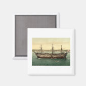 HMS Impregnable, Plymouth, Devon, Engeland Magneet (Voorkant / Achterkant)